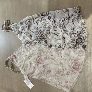 Aritzia Flowy Floral Top